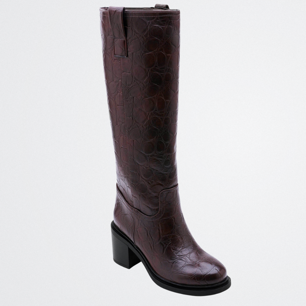 Juliet – Eleganter Stiefel mit Blockabsatz