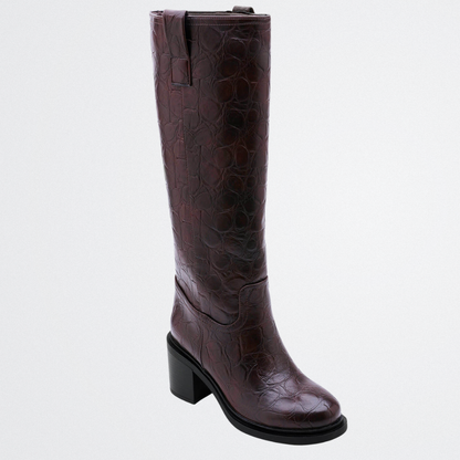 Juliet – Eleganter Stiefel mit Blockabsatz