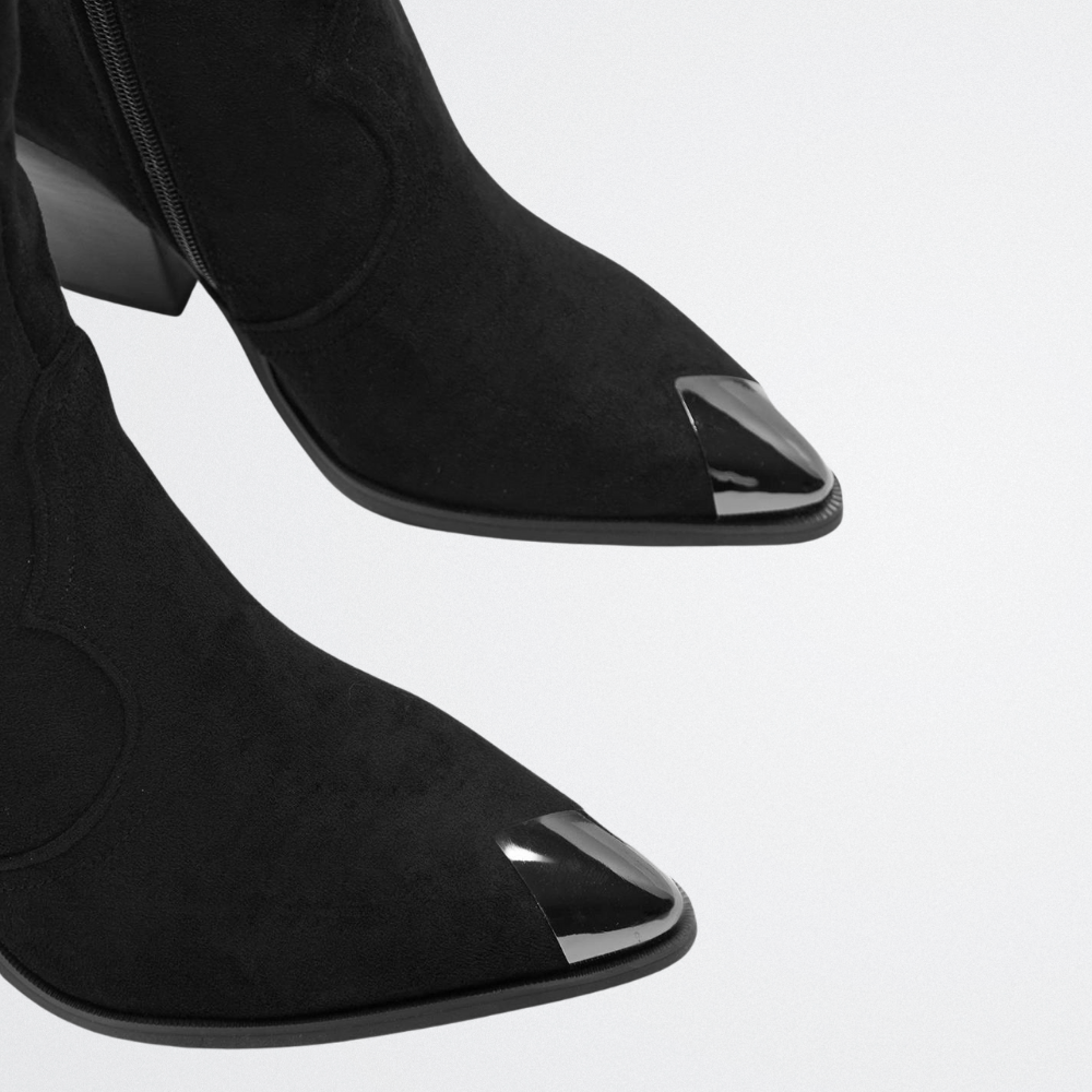 Viviana - Schwarze Herbst-Stiefel