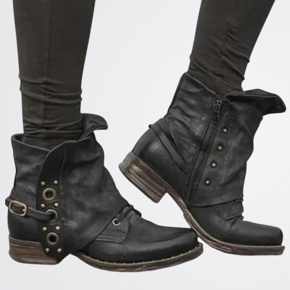 Mayzheen - Vintage Faltstiefel