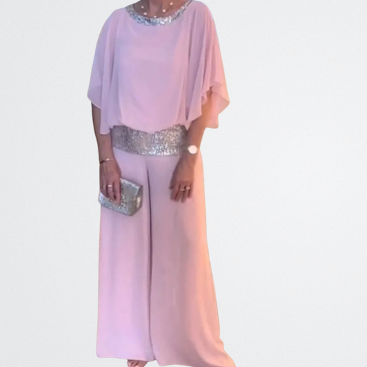 Lorelei - Luxuriöser Pailletten-Jumpsuit