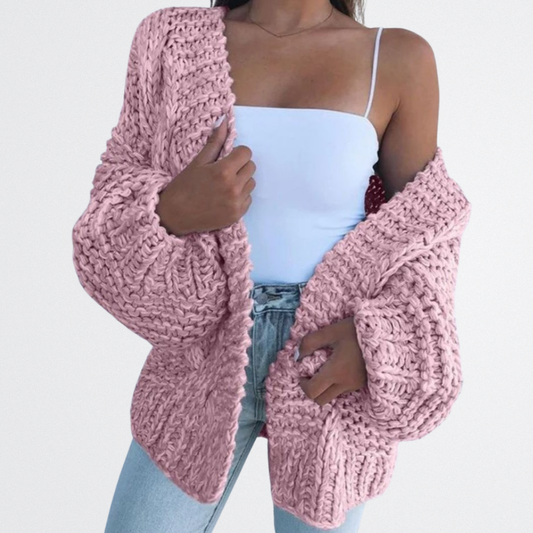 Alina - Oversized Strickjacke