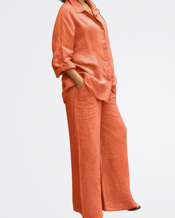 Isla - Luxus Leinen Lounge Set