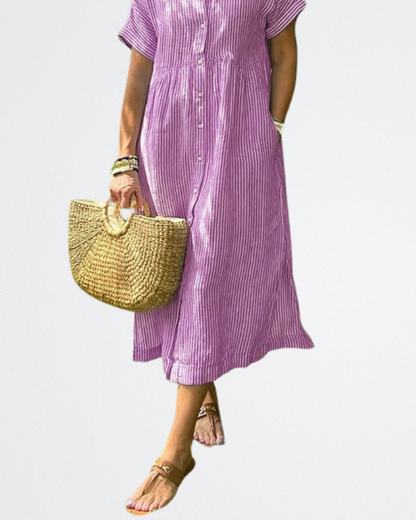 Mara Strand Midi Kleid