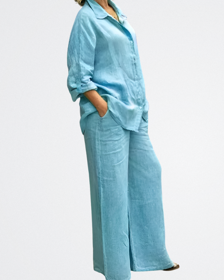 Isla - Luxus Leinen Lounge Set