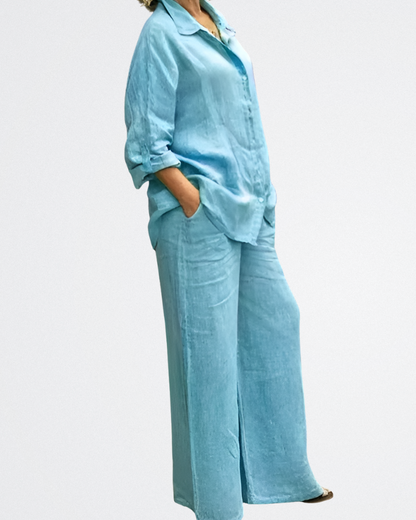 Isla - Luxus Leinen Lounge Set
