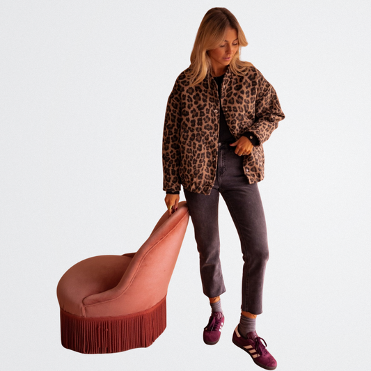 Brielle - Gemütliche Leopardenjacke