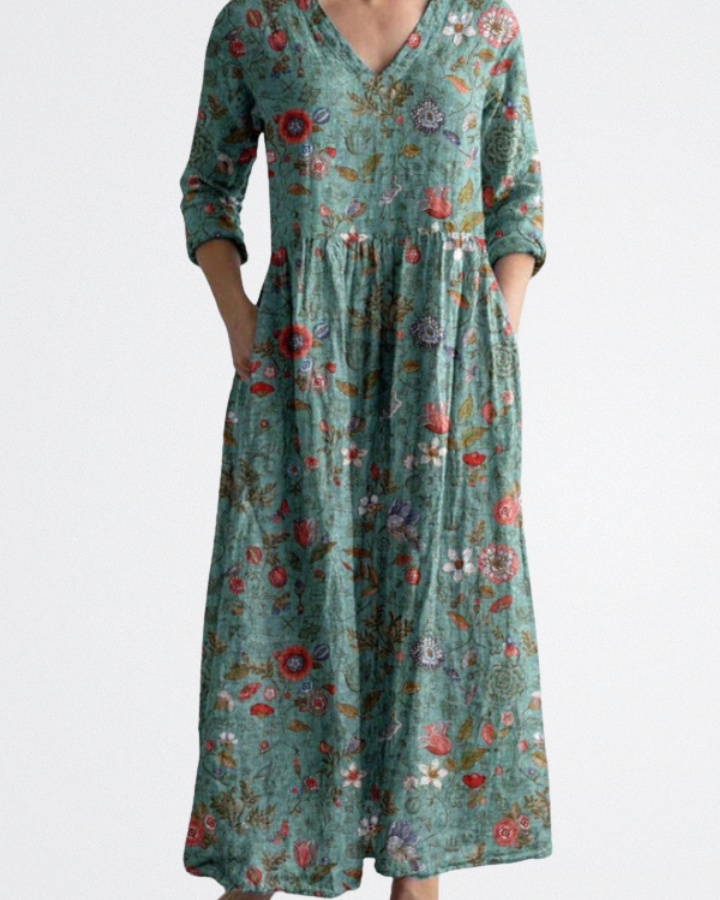 Jasmin - Vintage Wandteppich Kleid