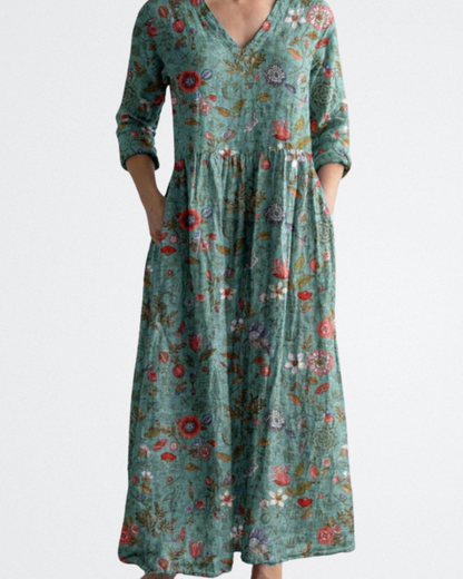 Jasmin - Vintage Wandteppich Kleid