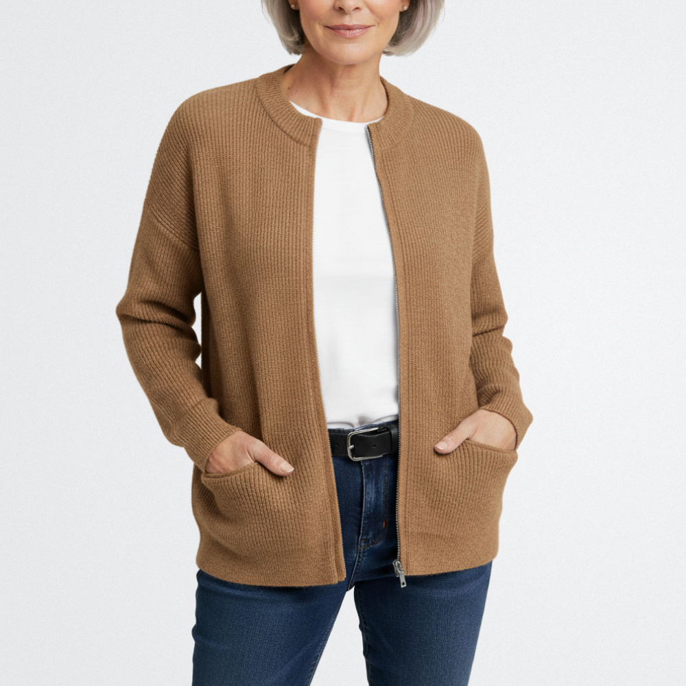 Lina - Kuscheliger Strick-Cardigan