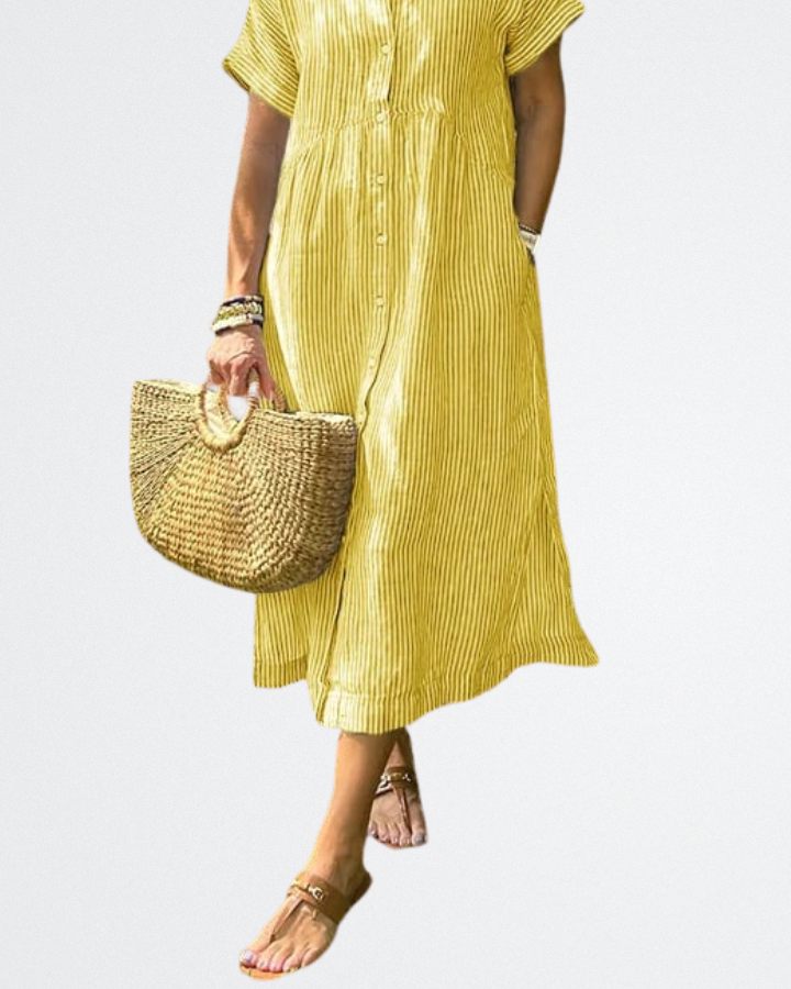 Mara Strand Midi Kleid