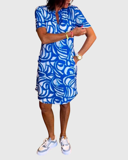 Elle™ | Schmeichelhaftes Avenue Walk Kleid
