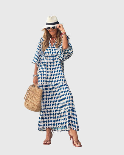 Sarah™ - Boho Maxikleid