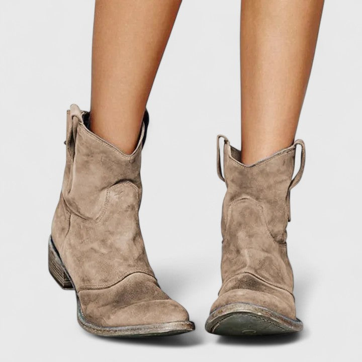 Kylenrah - Wildleder Westernstiefel
