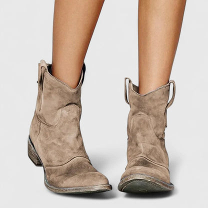 Kylenrah - Wildleder Westernstiefel