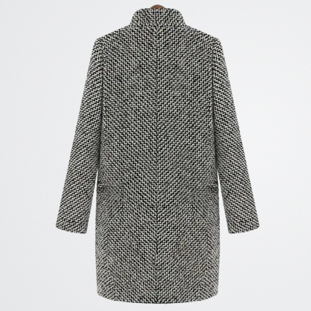 Adira - Stadt-Chic Tweed Mantel