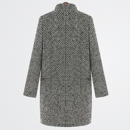 Adira - Stadt-Chic Tweed Mantel