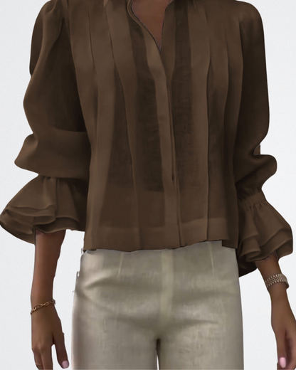 Serafina - Elegante transparente Bluse