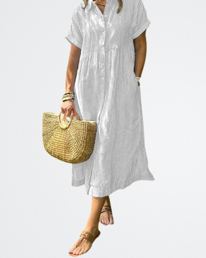 Mara Strand Midi Kleid