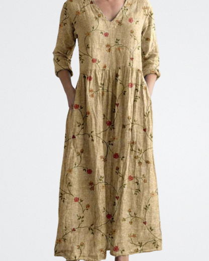 Jasmin - Vintage Wandteppich Kleid