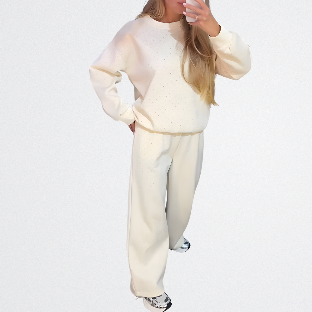 Celina - Glitzer-Loungewear Set