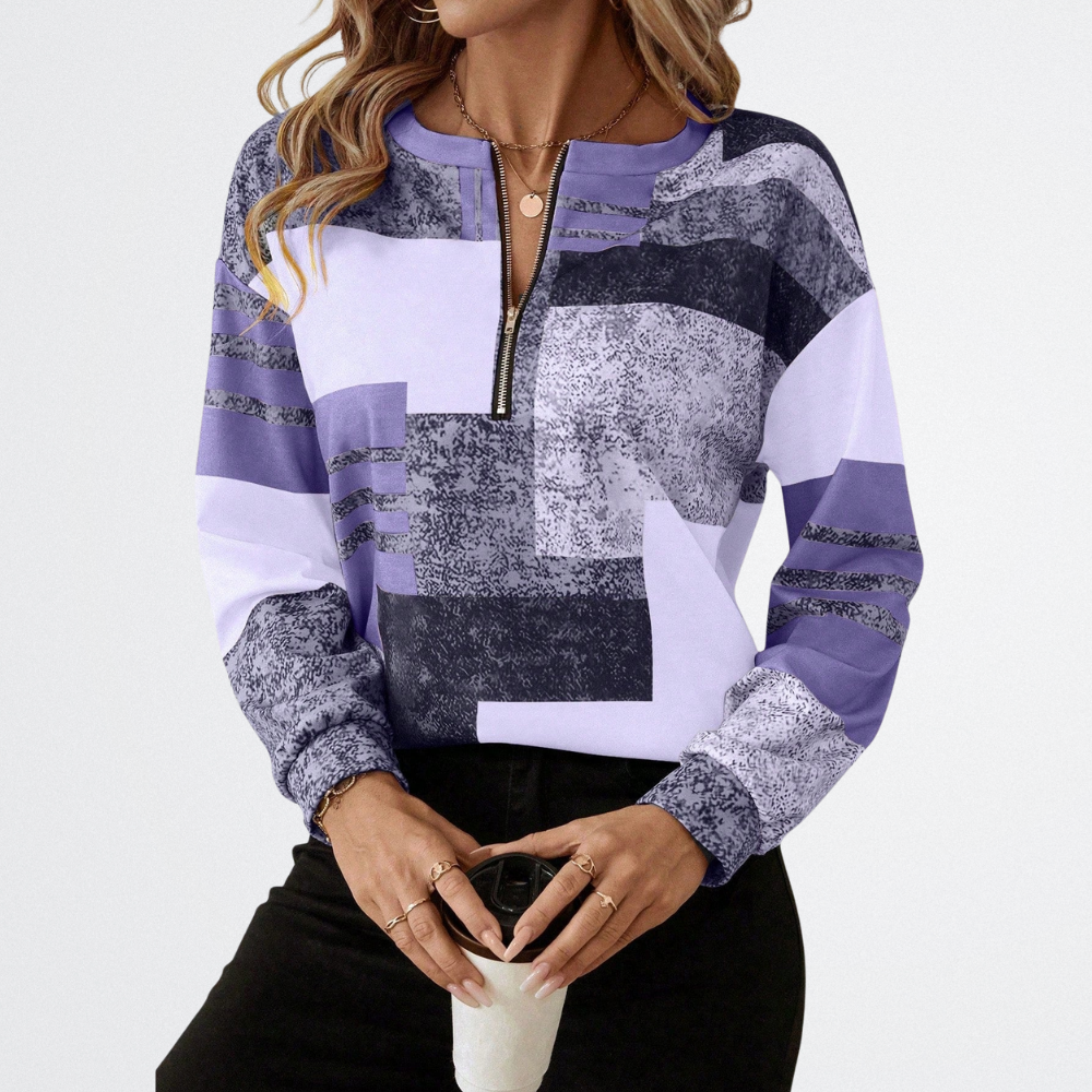 Oceane - Abstrakte Zip-Top