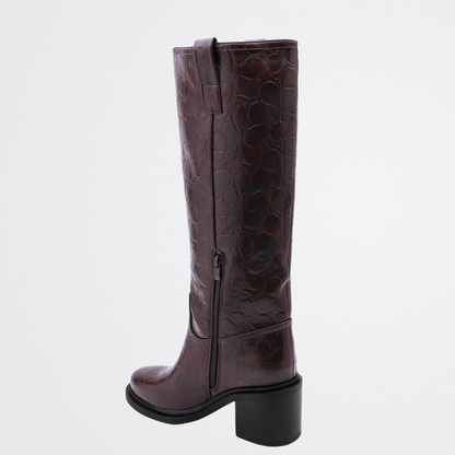 Juliet – Eleganter Stiefel mit Blockabsatz