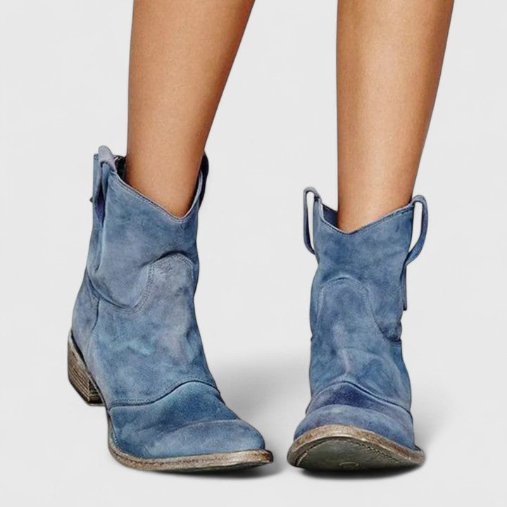 Kylenrah - Wildleder Westernstiefel