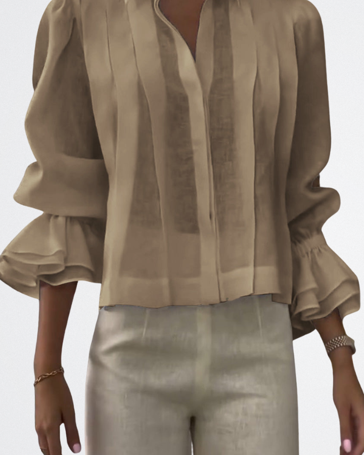 Serafina - Elegante transparente Bluse