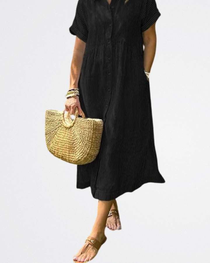 Mara Strand Midi Kleid