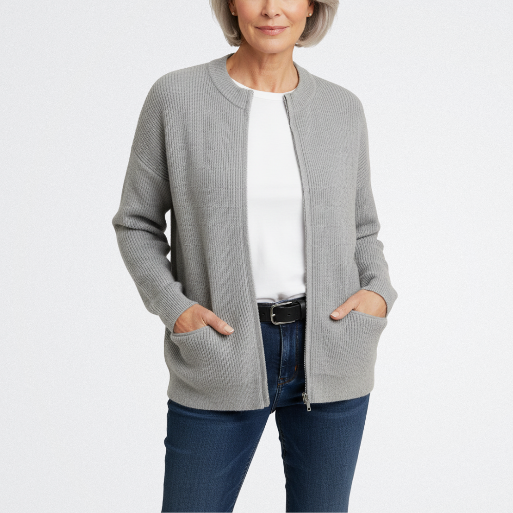 Lina - Kuscheliger Strick-Cardigan