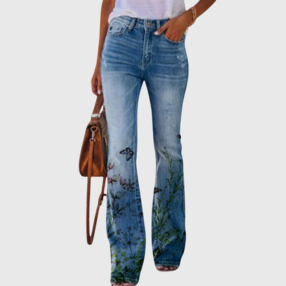 Hosen mit Blumen