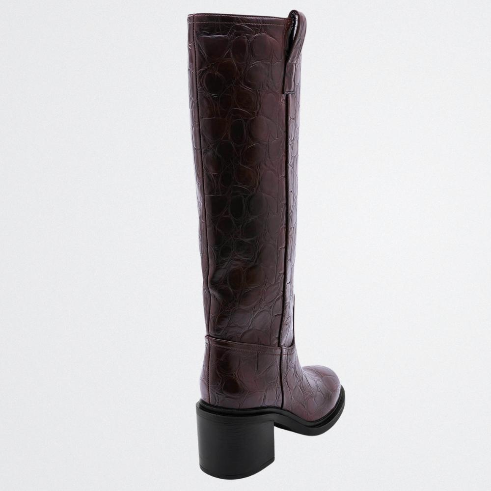 Juliet – Eleganter Stiefel mit Blockabsatz