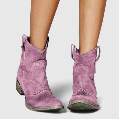 Kylenrah - Wildleder Westernstiefel