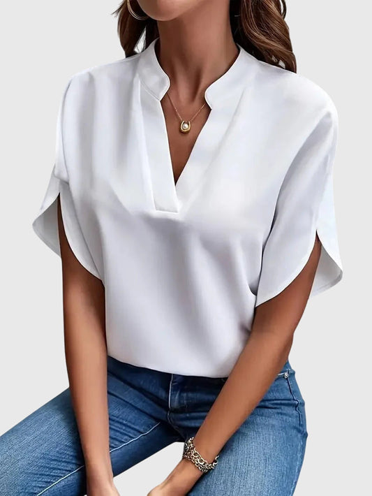 Beatrix™ | Weiches und elegantes V-Ausschnitt-Shirt