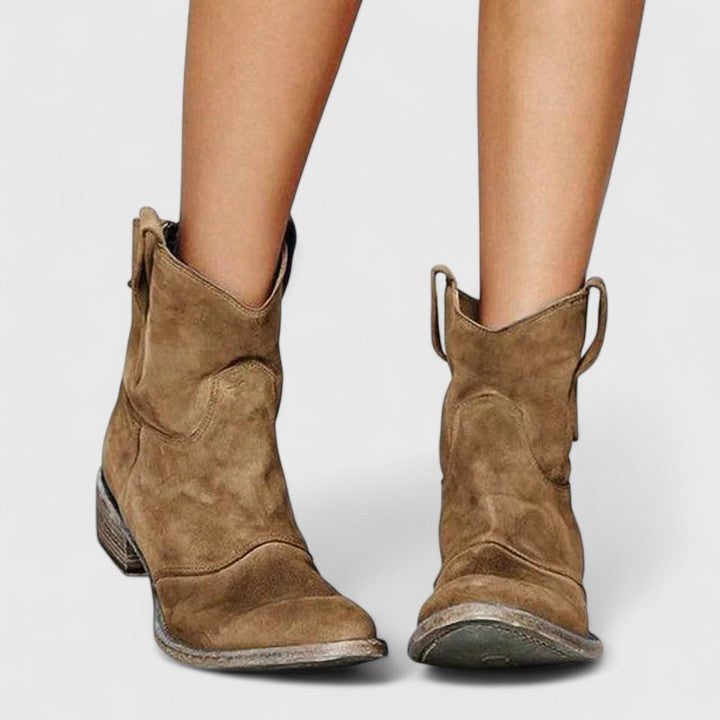 Kylenrah - Wildleder Westernstiefel
