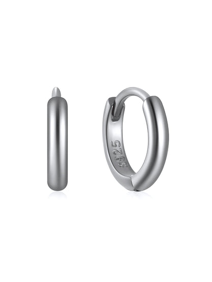 Hoop Huggie Earrings in Various Sizes – Mabel