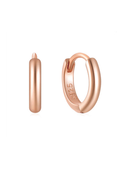 Hoop Huggie Earrings in Various Sizes – Mabel