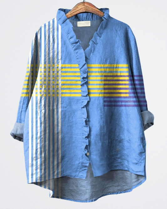Emery - Artisan Leinenbluse