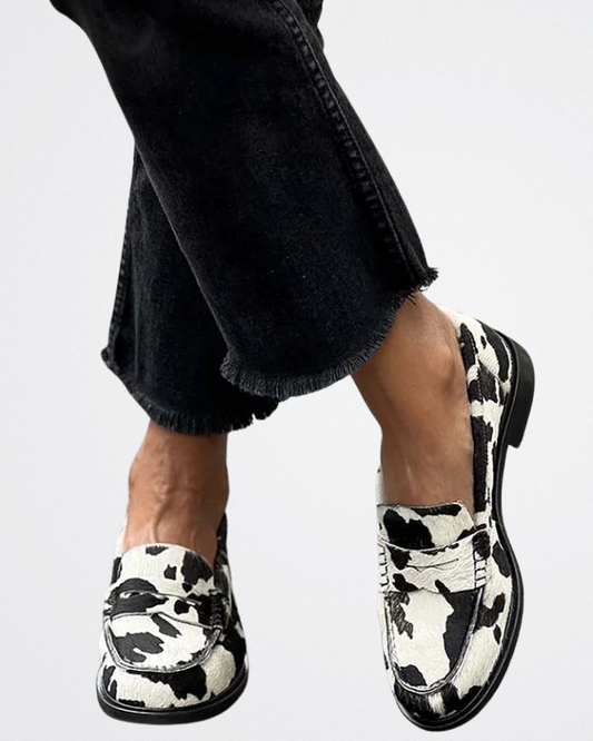 Kennedy - Urbane Kuhfell Slipper
