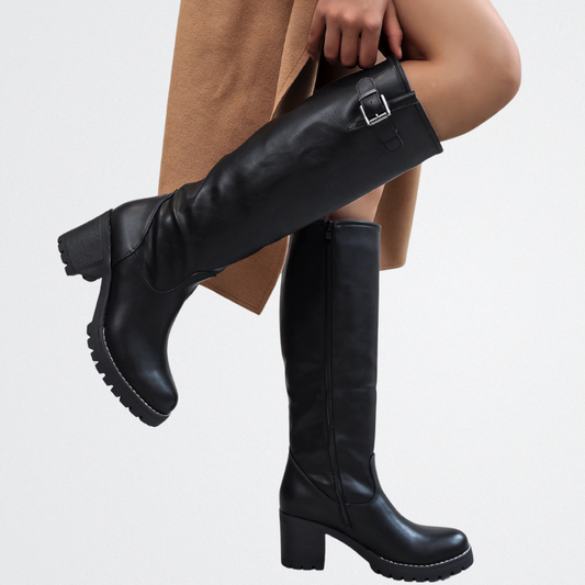 Gabriella – Klassischer Stiefel mit Schnalle