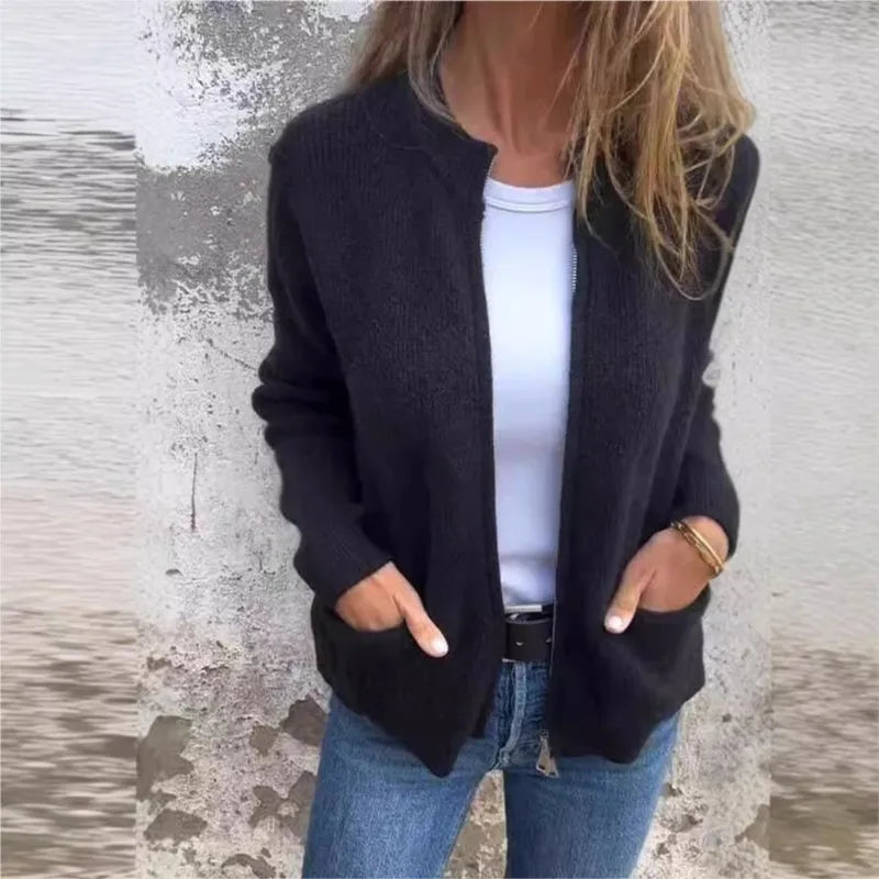Lina - Kuscheliger Strick-Cardigan