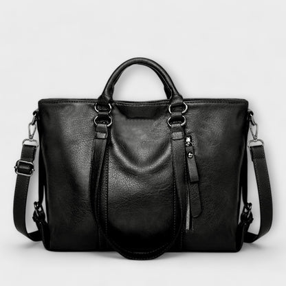 Olivia - Große Lederhandtasche