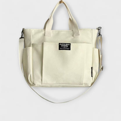Olivia - Minimalistische Canvas-Shopper