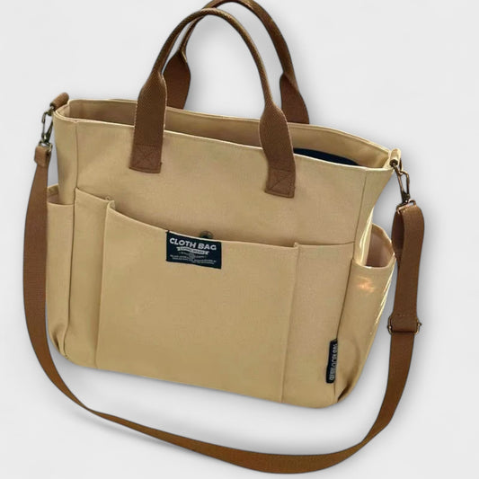 Olivia - Minimalistische Canvas-Shopper