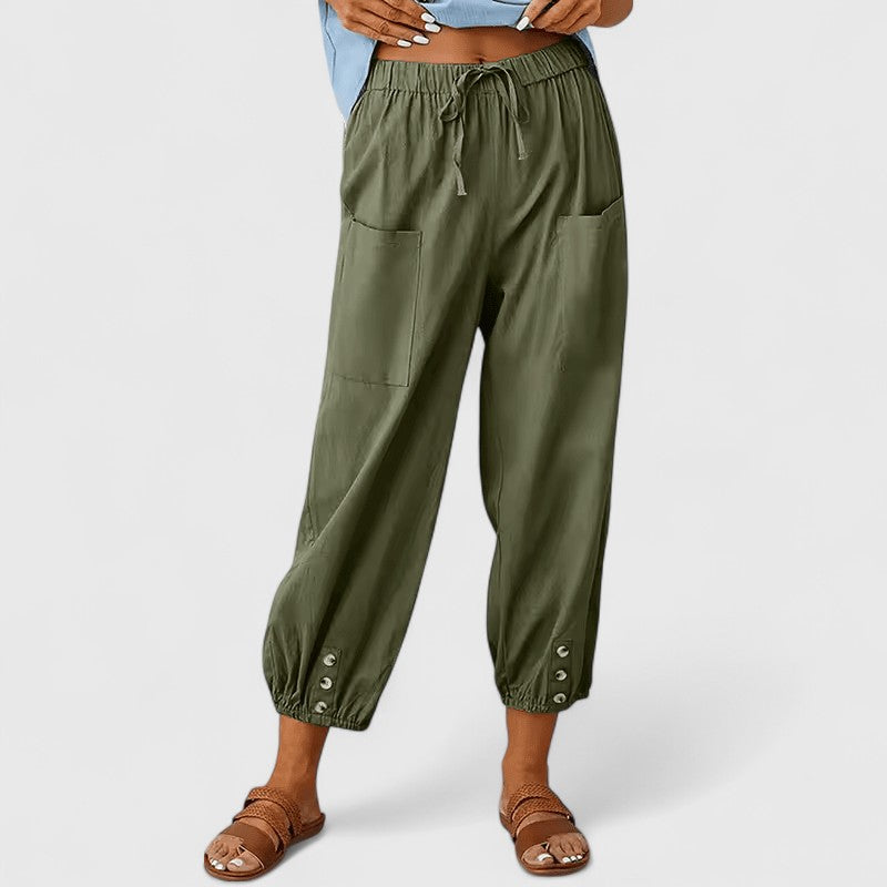 Jolie | Elegante Weitbeinige Hose