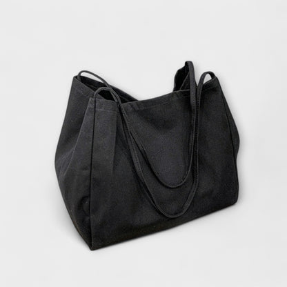 Olivia - Hochwertige große Canvas-Shopper-Tasche