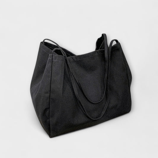 Olivia - Hochwertige große Canvas-Shopper-Tasche