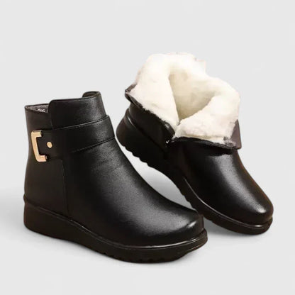 Rhovelyn - Plüsch Schneestiefel