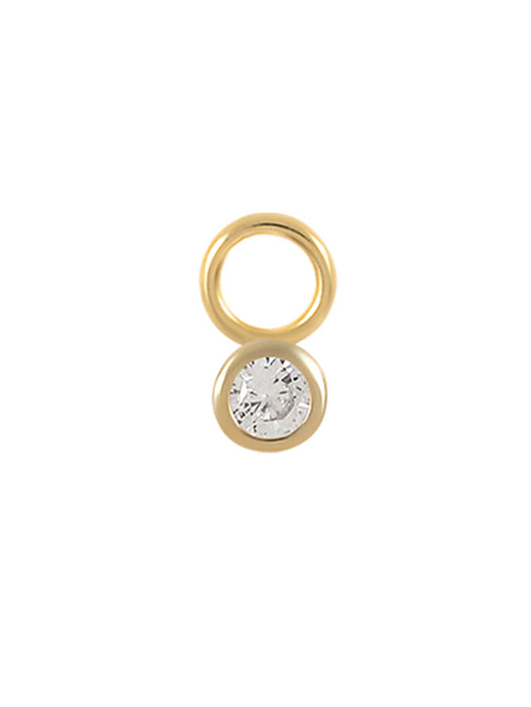 Dorcas - S925 Sterlingsilber Ohrring-Set mit Herz und Schmetterling